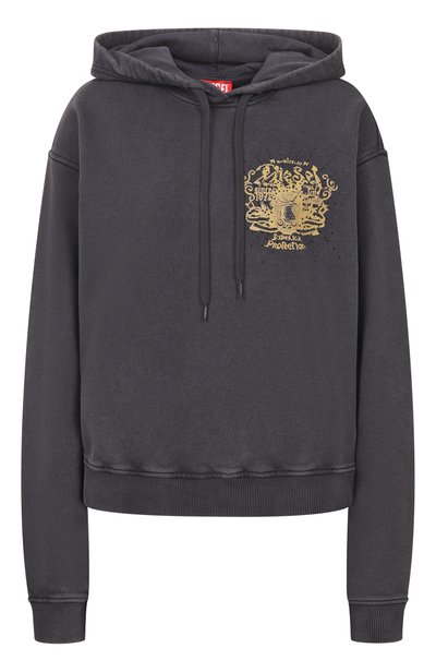 Женский хлопковое худи DIESEL, арт. A23556/0SJBV