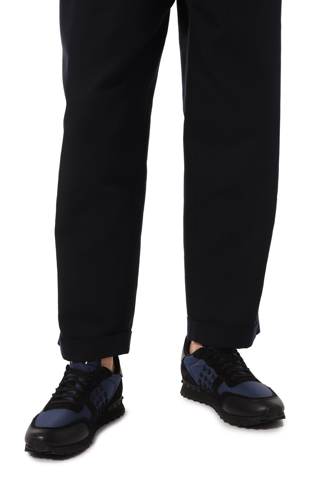 Комбинированные кроссовки rockstud VALENTINO, арт. 1Y2S0748/VBU24C, фото 3