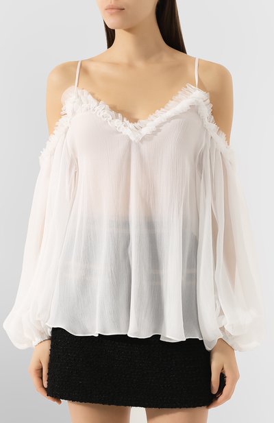 Шелковый топ STELLA MCCARTNEY, арт. 569676/SMA83, фото 3