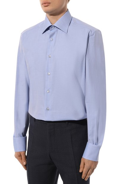 Сорочка из хлопка и шелка STEFANO RICCI, арт. MC003678/R2650, фото 4