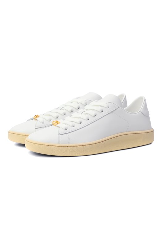 Кожаные кеды Royco Valentino 7W2S0LX9/BYA Белый 7W2S0LX9/BYA