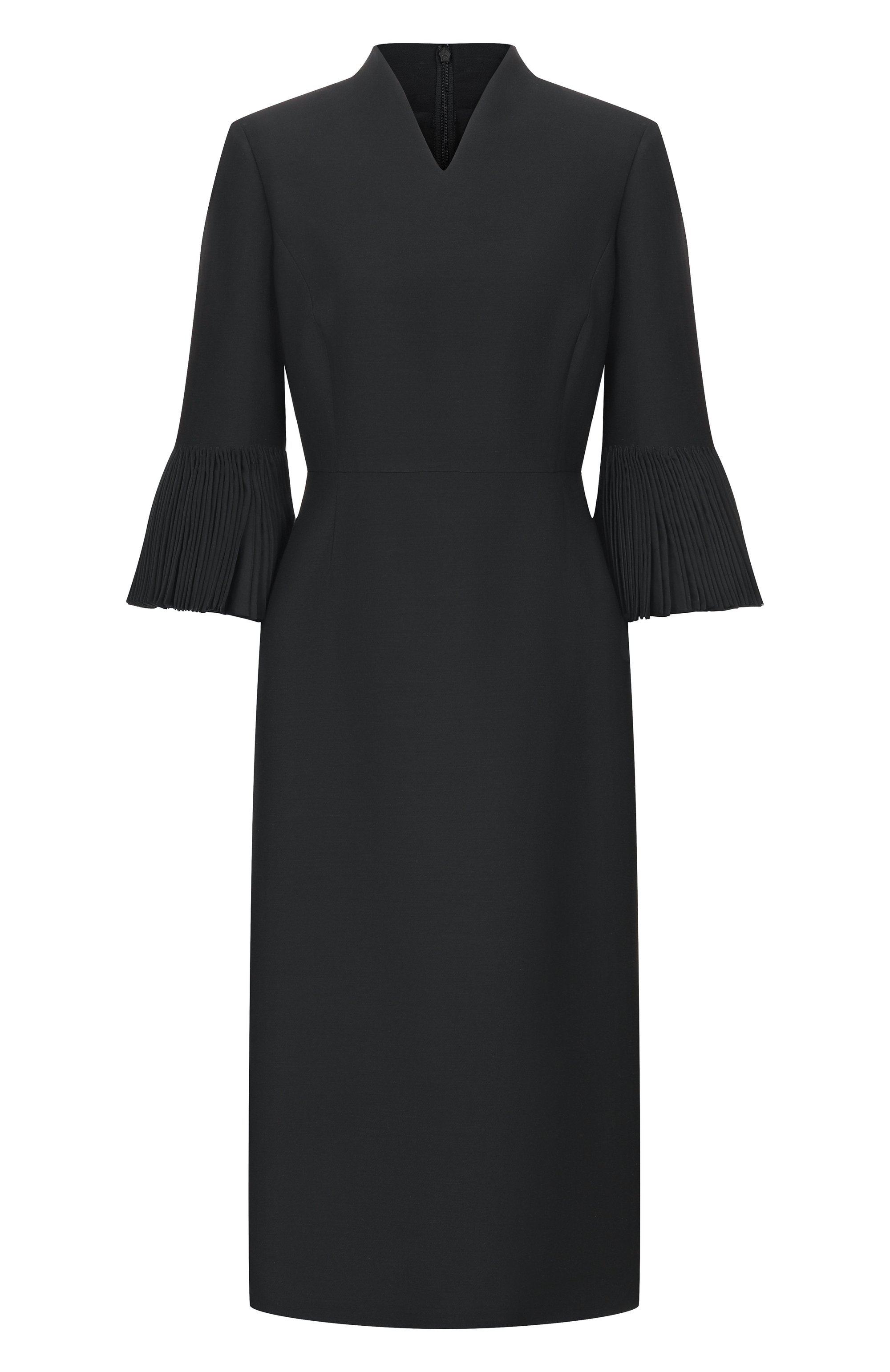 Платье из шерсти и шелка VALENTINO, арт. 8B0VAKD0/1CF, фото 1