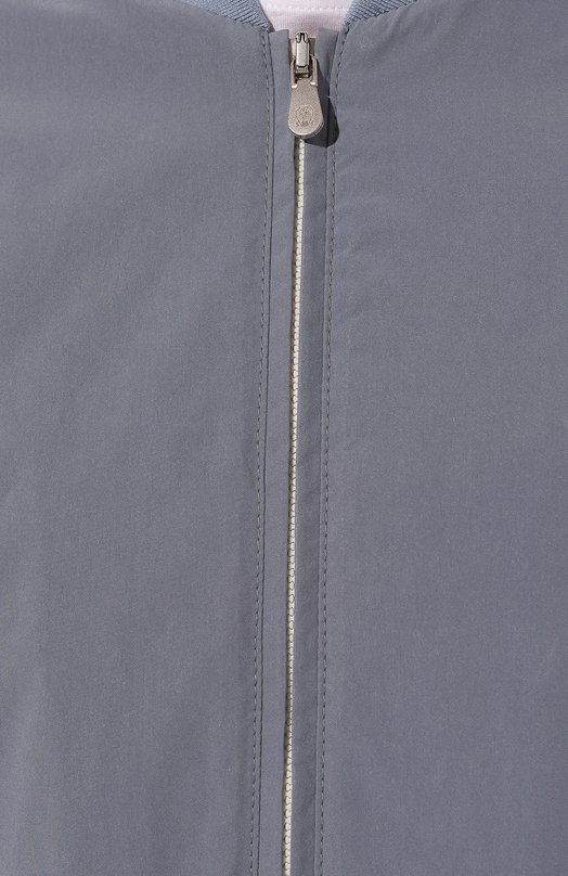 Бомбер Brunello Cucinelli MD4796496 Голубой  MD4796496 Фото 5