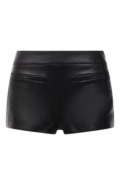 Женские кожаные шорты SAINT LAURENT, арт. 678157/YC2ZZ