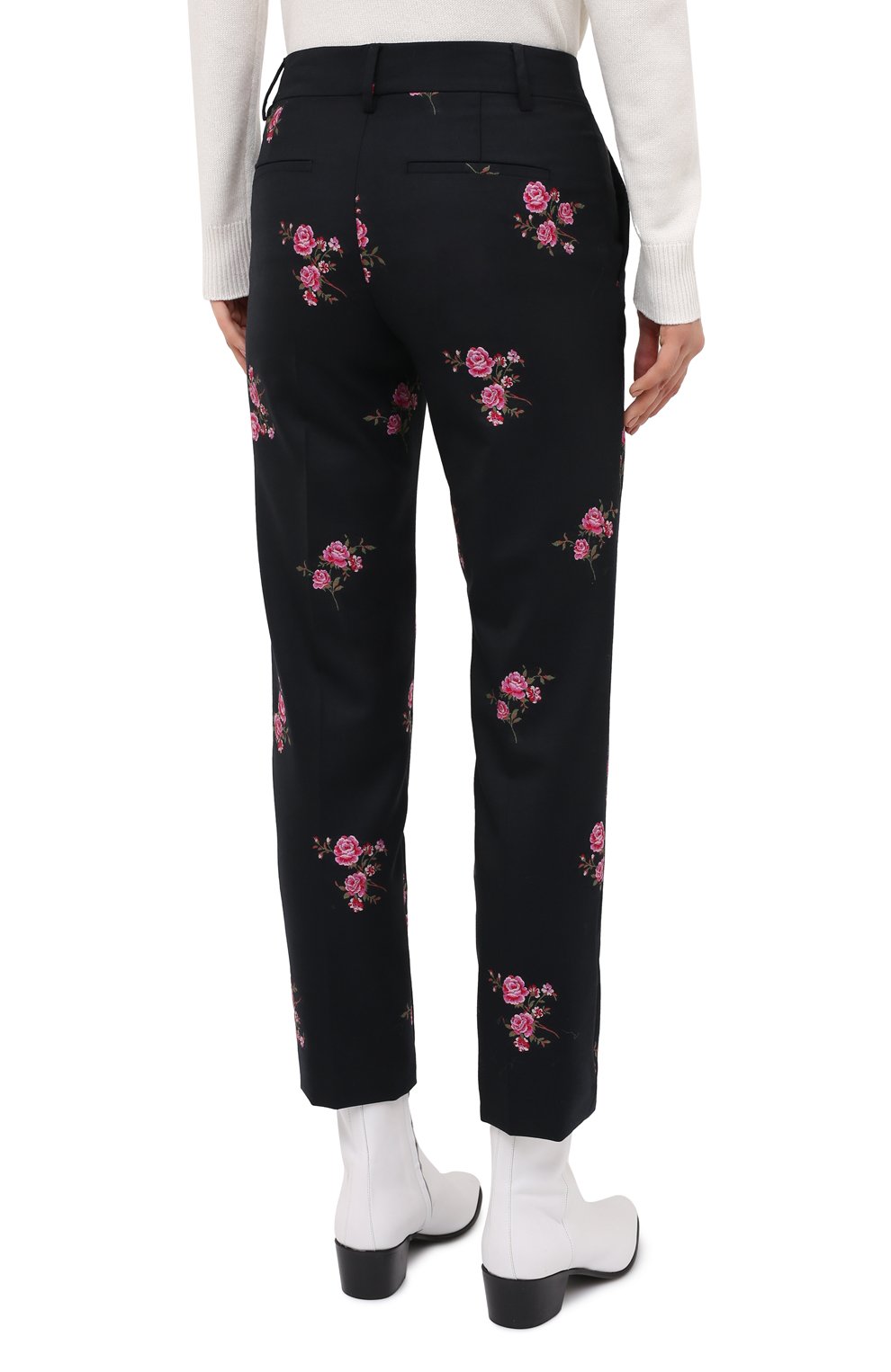 Шерстяные брюки REDVALENTINO, арт. UR0RBB44/5D4, фото 4