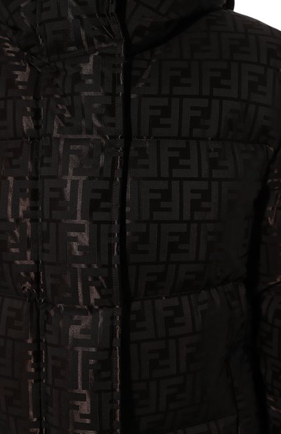 Пуховик FENDI черного цвета по цене 310500 руб., арт. FAN129 AK9Z, фото 5 Пуховик FENDI, арт. FAN129 AK9Z, фото 5
