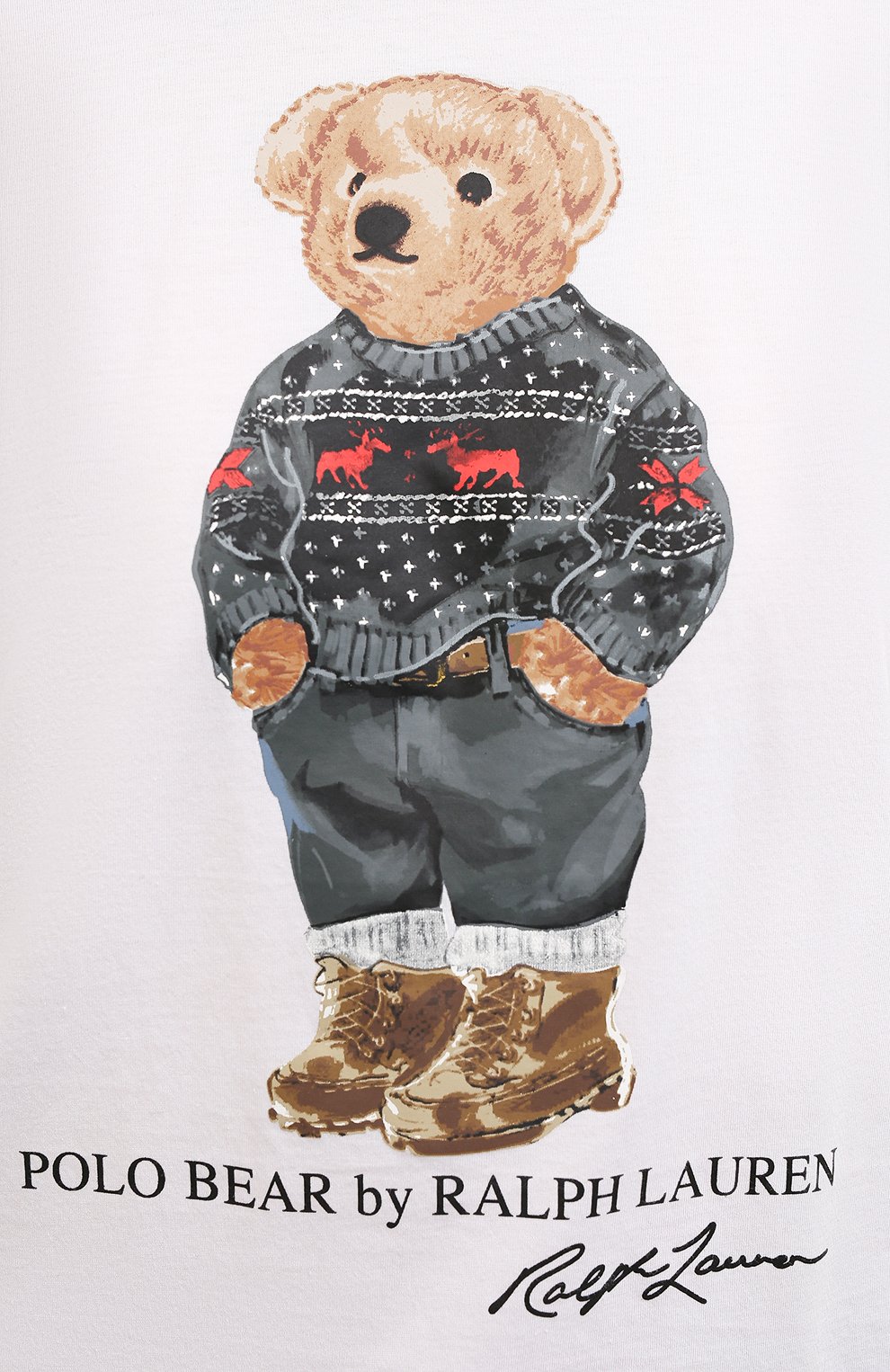 Хлопковая футболка POLO RALPH LAUREN, арт. 211846851, фото 5