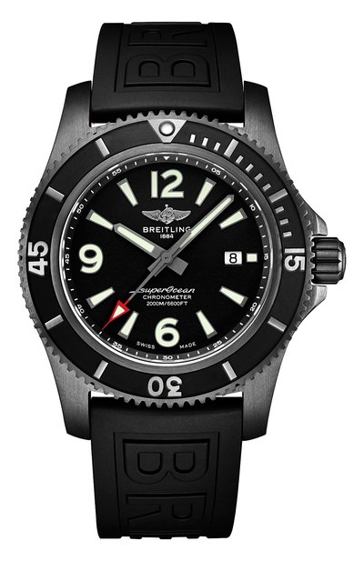Часы superocean automatic 46 blacksteel BREITLING, арт. M17368B71B1S1, фото 1