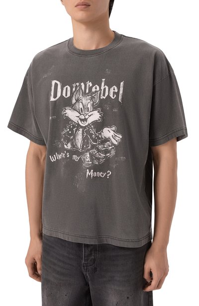 Хлопковая футболка DOMREBEL, арт. M C0LLECT/T-SHIRT, фото 3