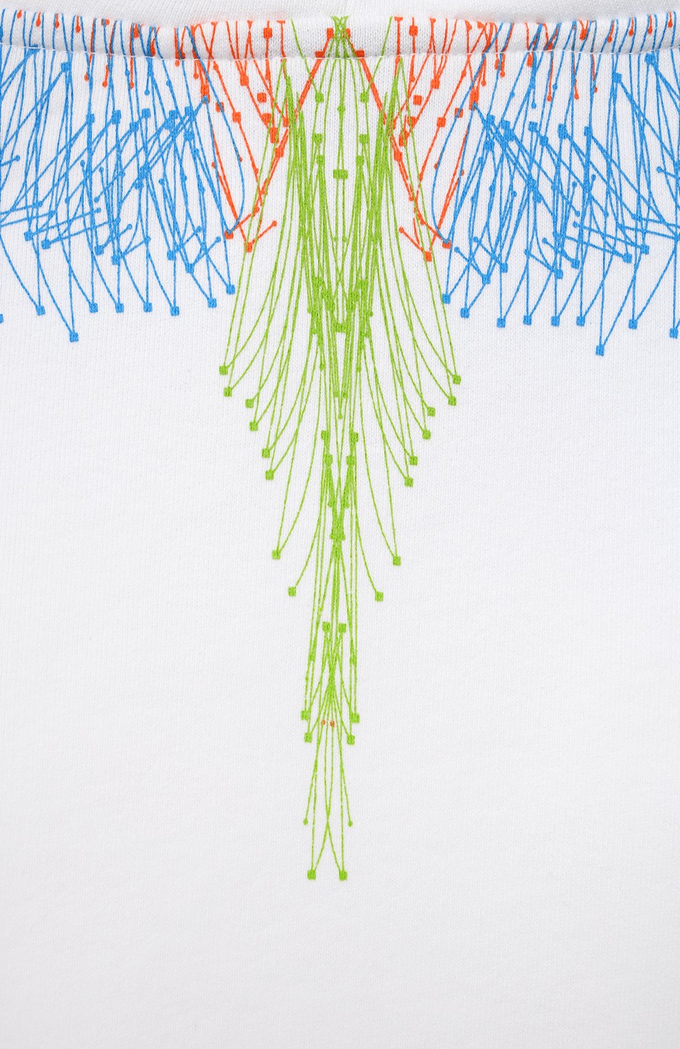 Хлопковое худи MARCELO BURLON KIDS OF MILAN, арт. 21E/B/MB/2105/0020/2-6Y, фото 3