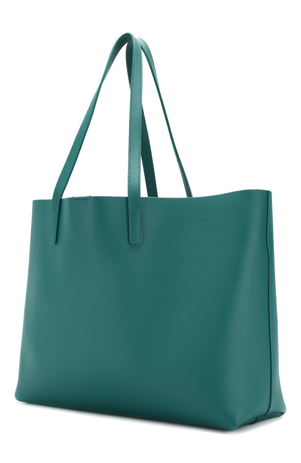Сумка-тоут shopping large SAINT LAURENT зеленого цвета по цене 192500 руб., арт. 394195/CSV0J, фото 3 Сумка-тоут shopping large SAINT LAURENT, арт. 394195/CSV0J, фото 3