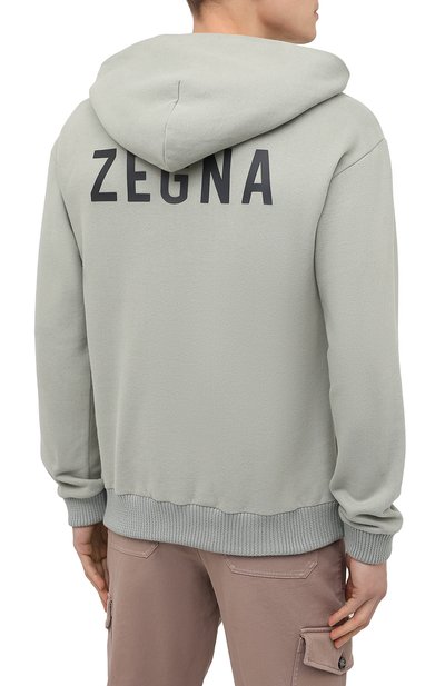 Хлопковое худи ermenegildo zegna x fear of god ZEGNA, арт. FZJ804/FZ1001, фото 4
