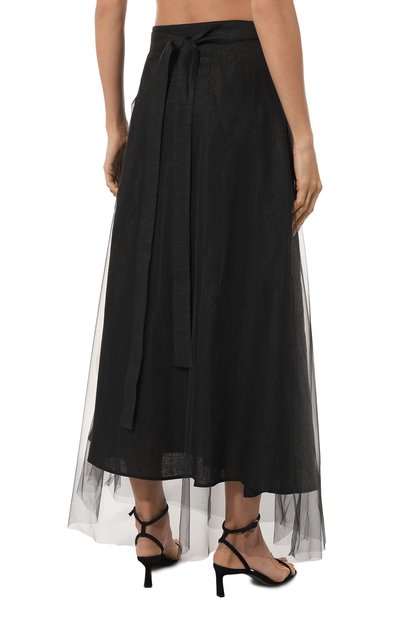 Юбка изо льна и хлопка MIDGARD PARIS, арт. B41601, фото 4