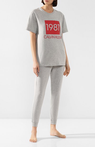 Хлопковые брюки CALVIN KLEIN, арт. QS6311E, фото 2