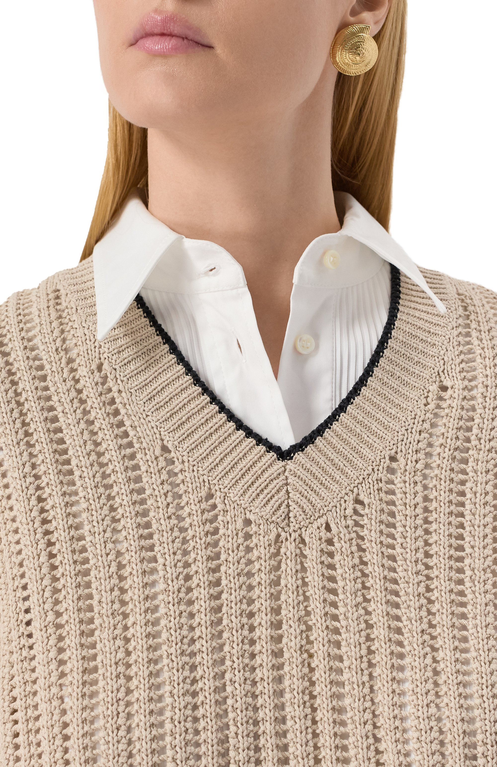 Хлопковый жилет BRUNELLO CUCINELLI, арт. MSB582002, фото 5