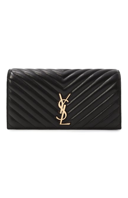 Женская сумка kate 99 SAINT LAURENT черного цвета, арт. 660618/1ELX1 | Фото 1 (Драгоценные камни: Прос�тавлено; Материал: Натуральная кожа; Материал сплава: Проставлено; Размер: medium)