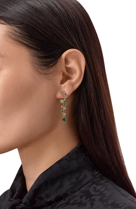 Серьги Swarovski 5732248 Зелёный  5732248 Фото 2