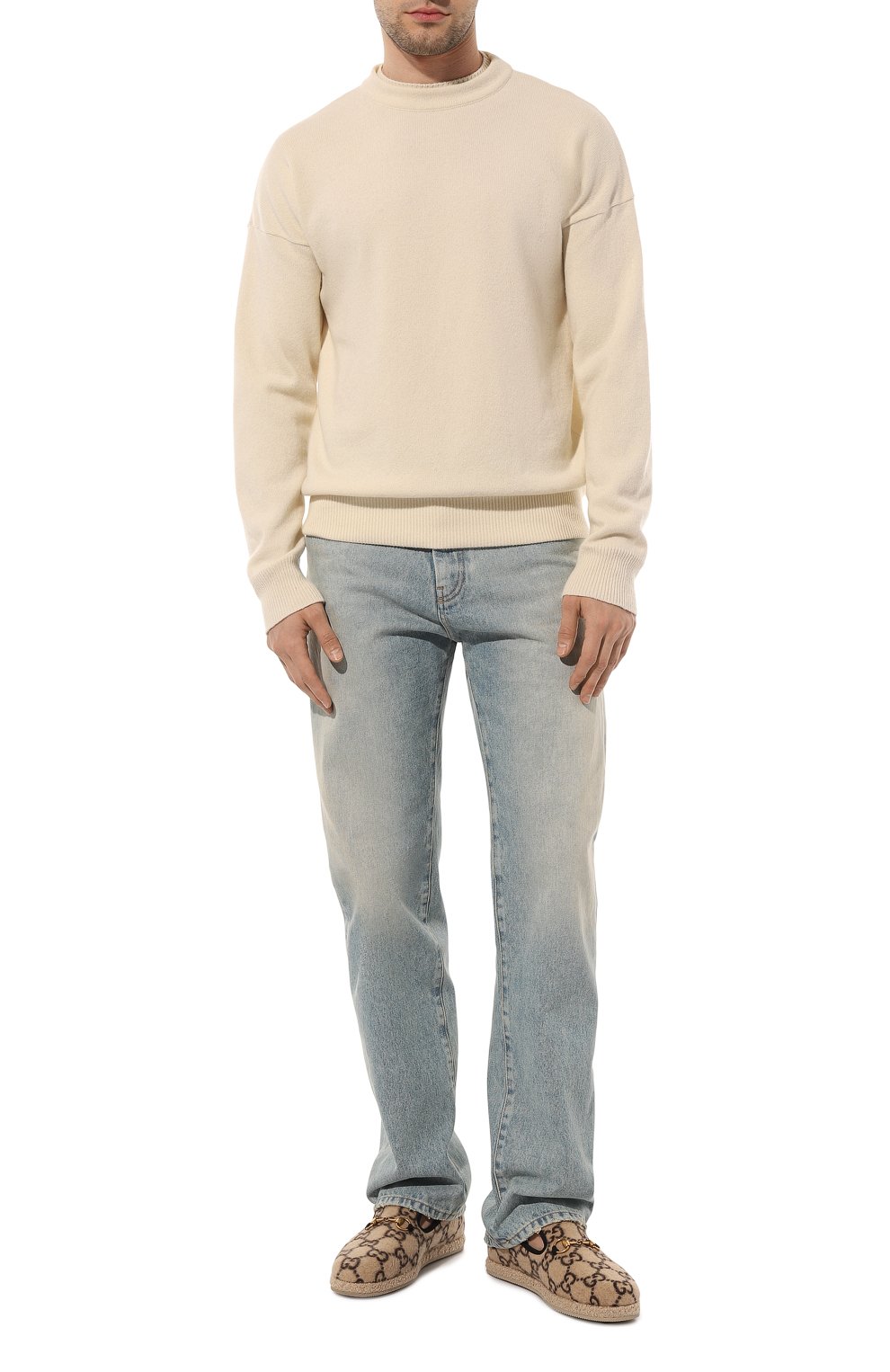 Текстильные лоферы GUCCI, арт. 574845 G3810, фото 2