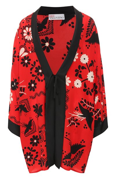 Женский шелковый кардиган REDVALENTINO, арт. RR0CJA30/QJR