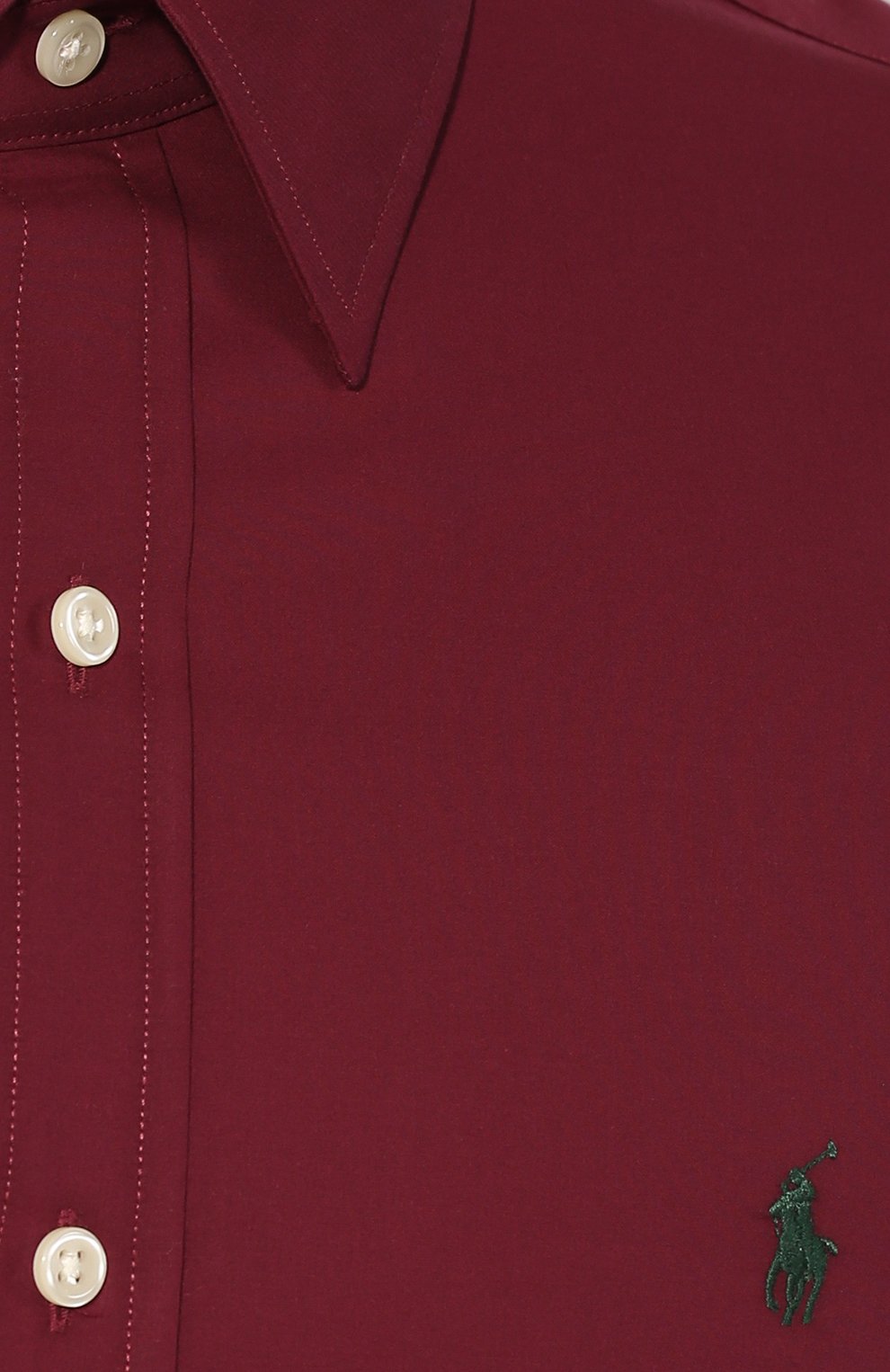 Хлопковая рубашка POLO RALPH LAUREN, арт. 710727720, фото 5