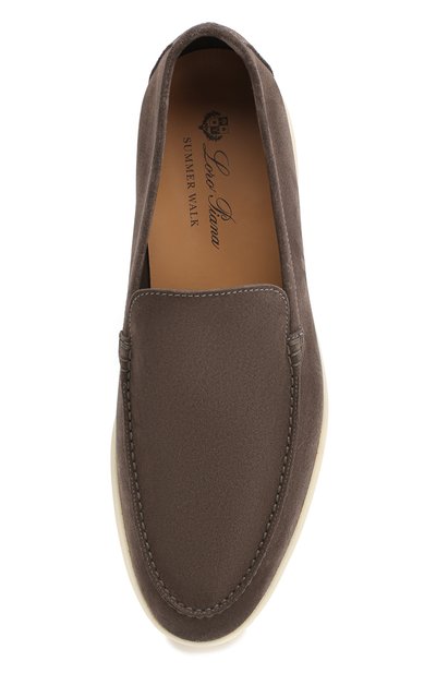 Замшевые лоферы summer walk LORO PIANA, арт. FAE8124, фото 5