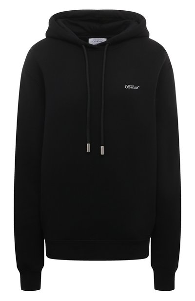 Женский хлопковое худи OFF-WHITE, арт. 0WBB035S24FLE001