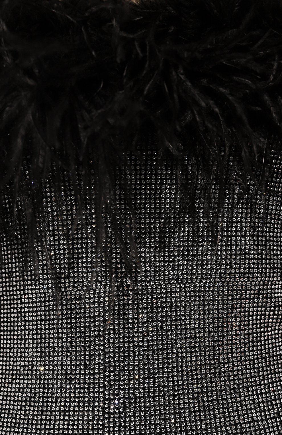 Платье с отделкой стразами и перьями LOULOU, арт. 0007, фото 5