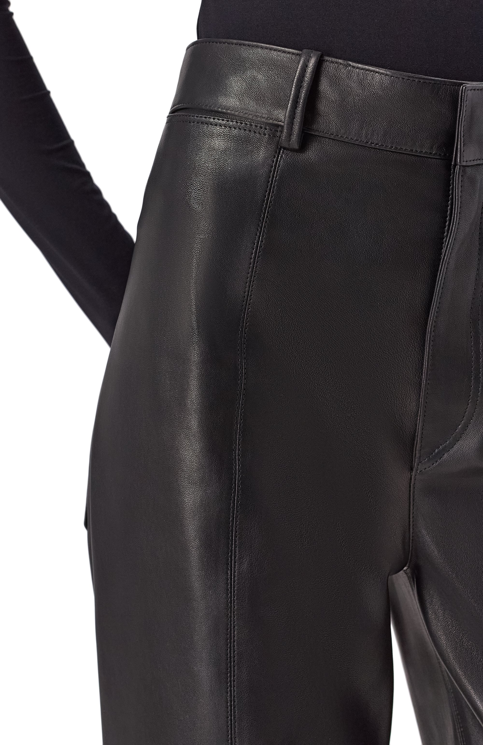 Кожаные брюки PETAR PETROV, арт. F25LP7/LEATHER, фото 5