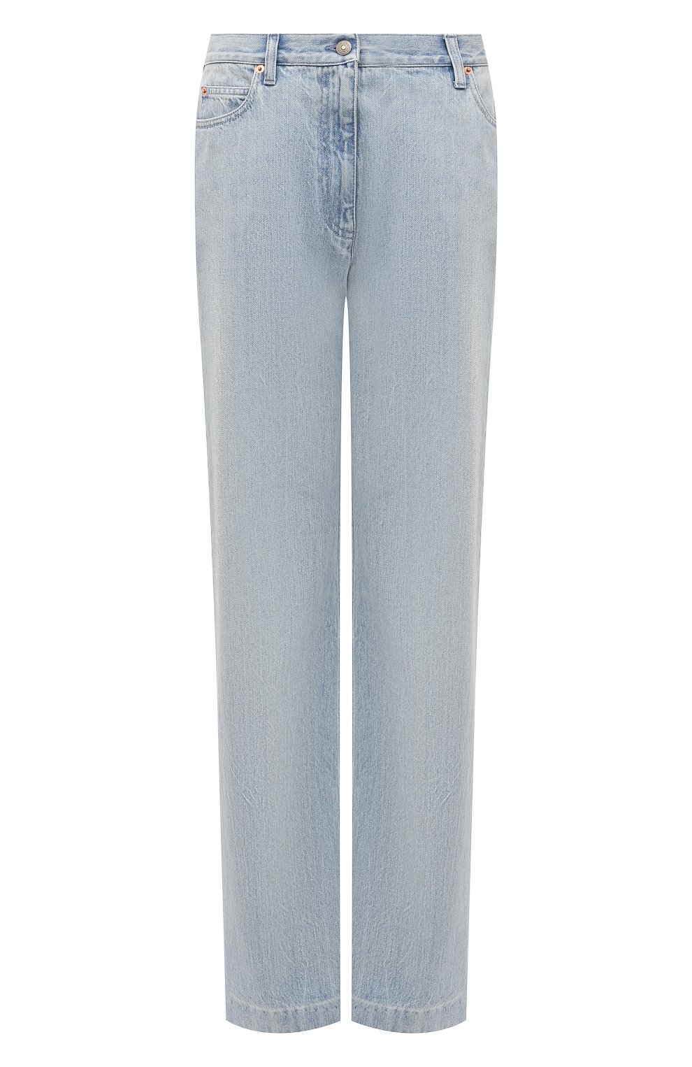 Джинсы GUCCI голубого цвета по цене 79200 руб., арт. 644707/XDBLG, фото 1 Джинсы GUCCI, арт. 644707/XDBLG, фото 1