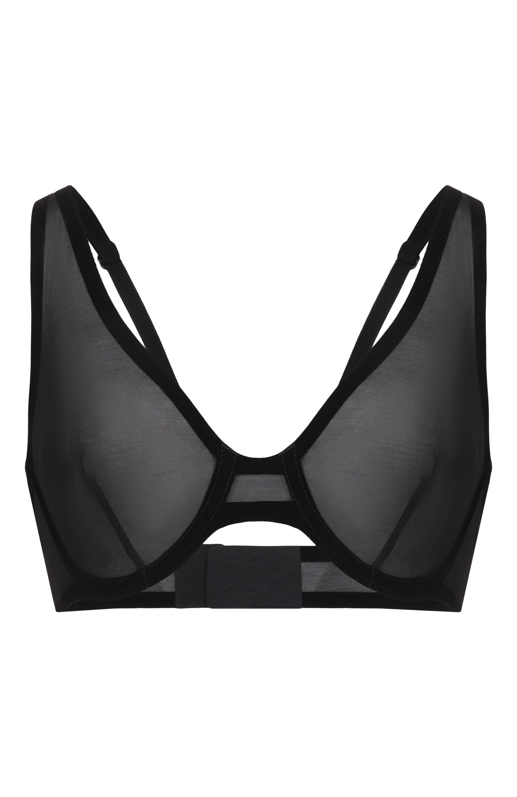 Бюстгальтер WOLFORD черного цвета по цене 29600 руб., арт. 4W1295, фото 1 Бюстгальтер WOLFORD, арт. 4W1295, фото 1