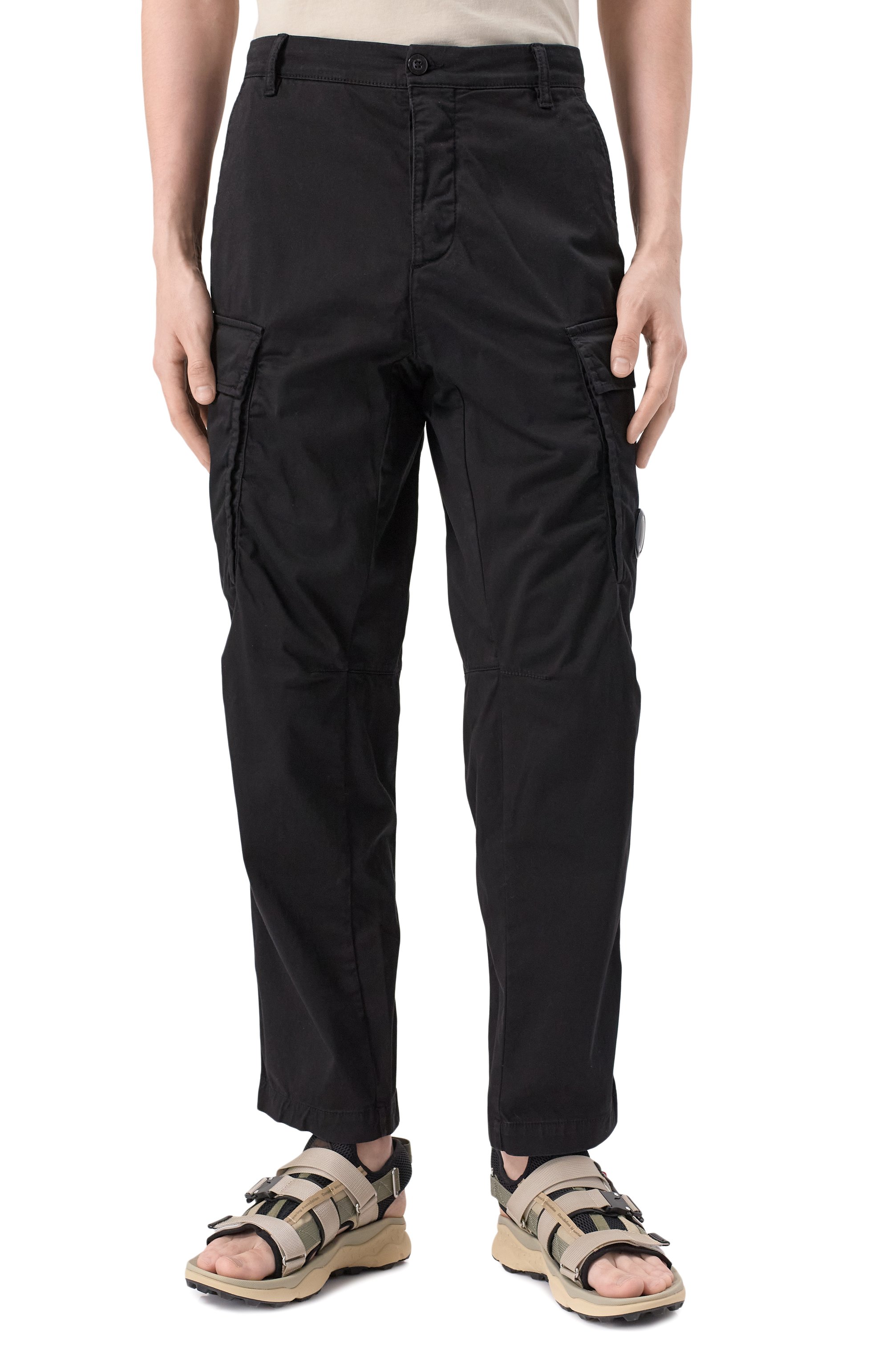 Хлопковые брюки-карго C.P. COMPANY, арт. 18CMPA166A005694G, фото 3