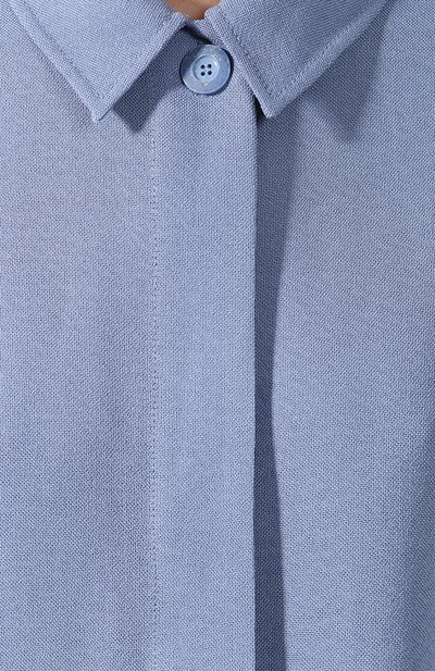 Рубашка из смеси шелка и хлопка JACQUEMUS, арт. 193SH06/15330, фото 5