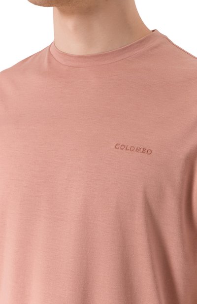 Футболка из шелка и хлопка COLOMBO, арт. TS00404/M0146-J0, фото 5