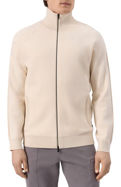 Кардиган из хлопка и шерсти BOSS, арт. 50519629, фото 3