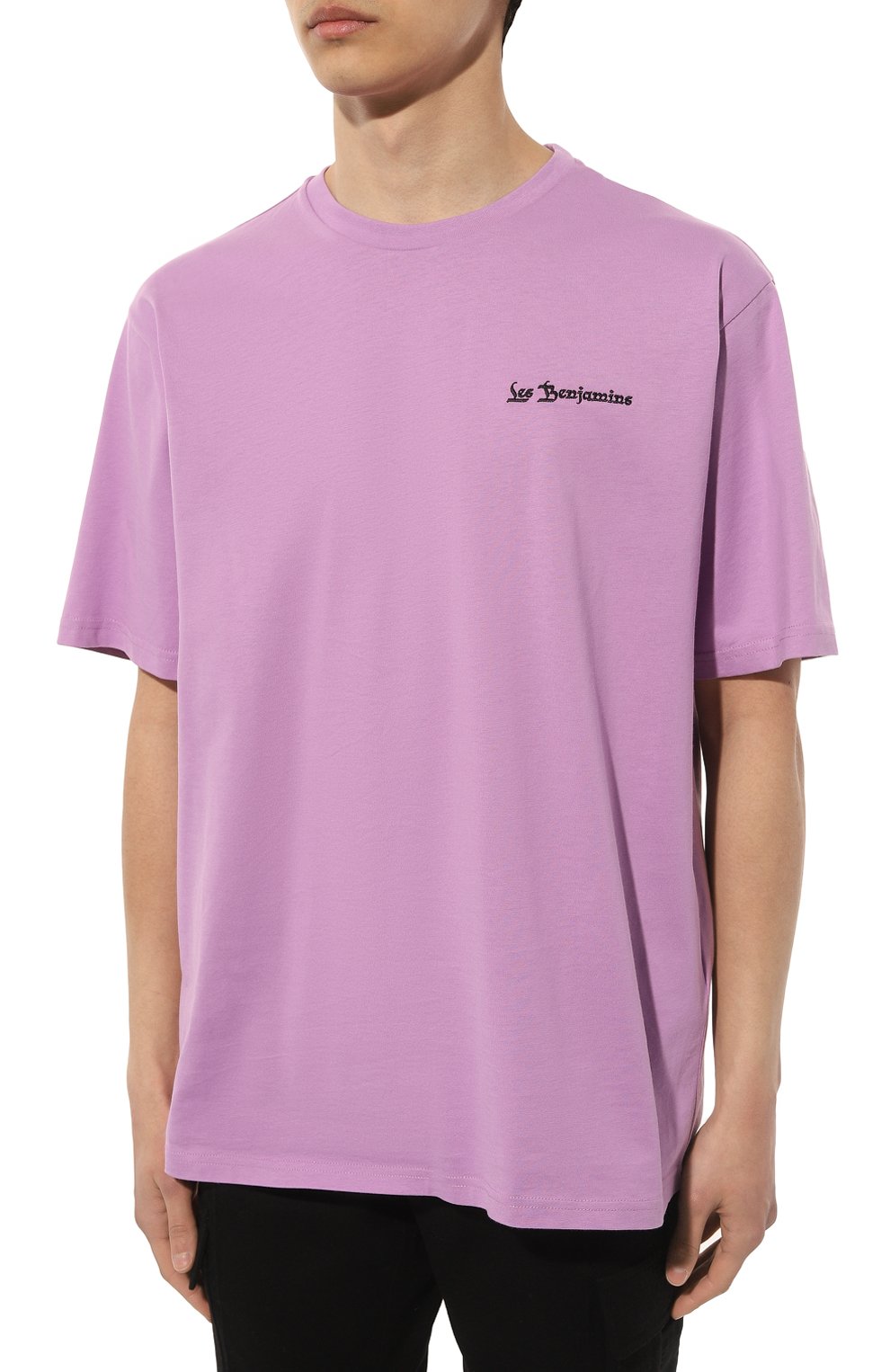 Хлопковая футболка LES BENJAMINS, арт. LB23SSH0EMUTS-004, фото 3