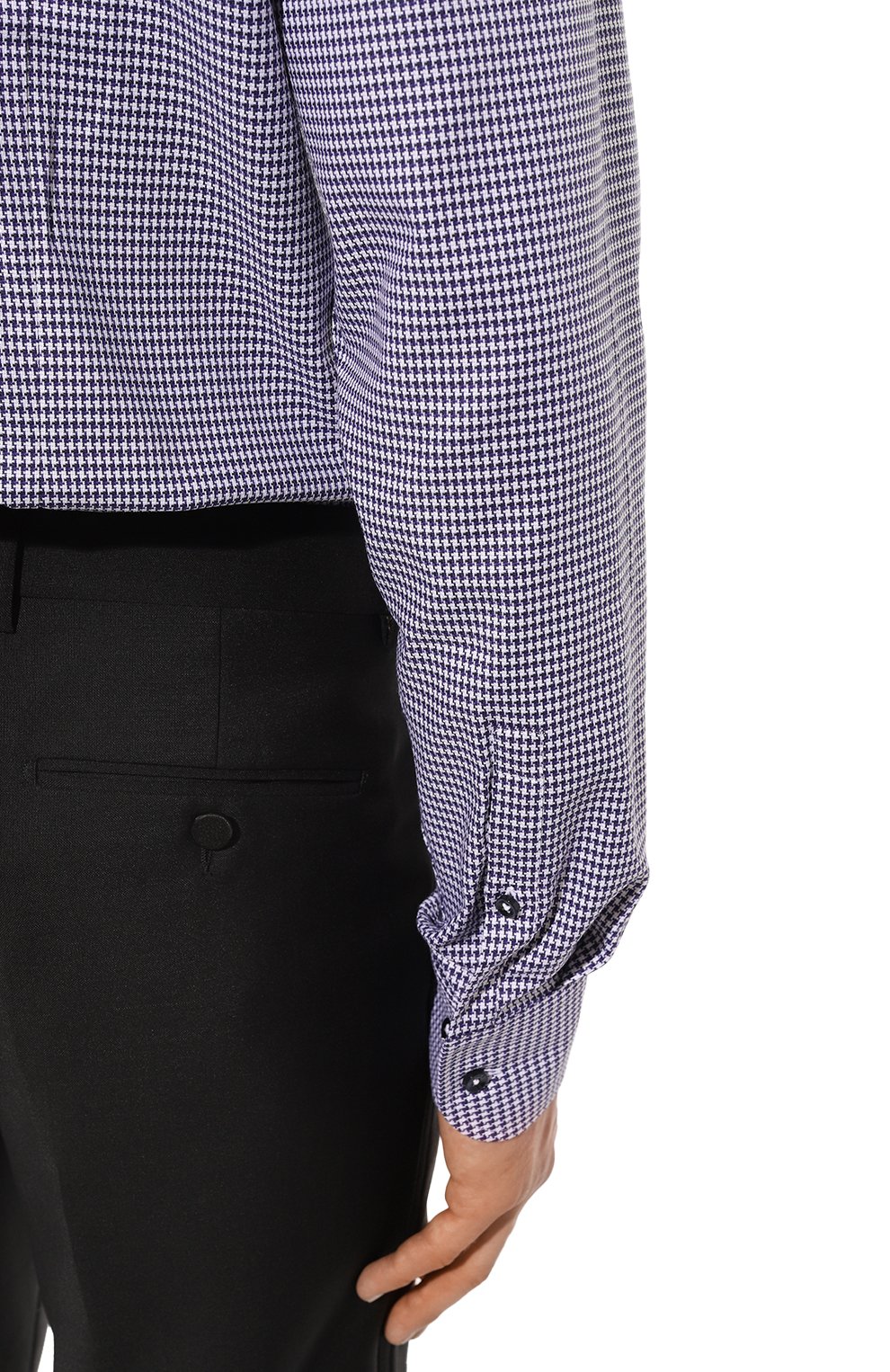 Хлопковая рубашка BOSS, арт. 50496316, фото 6