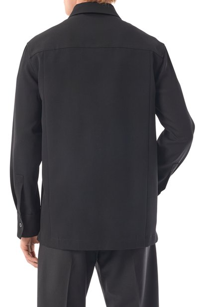 Шерстяная рубашка JIL SANDER, арт. J22DL0298/J40002, фото 4