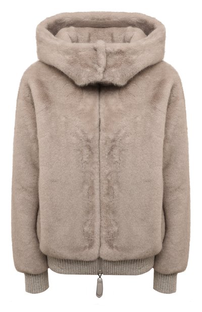 Бомбер из экомеха MAX AND MOI, арт. GALA, фото 1