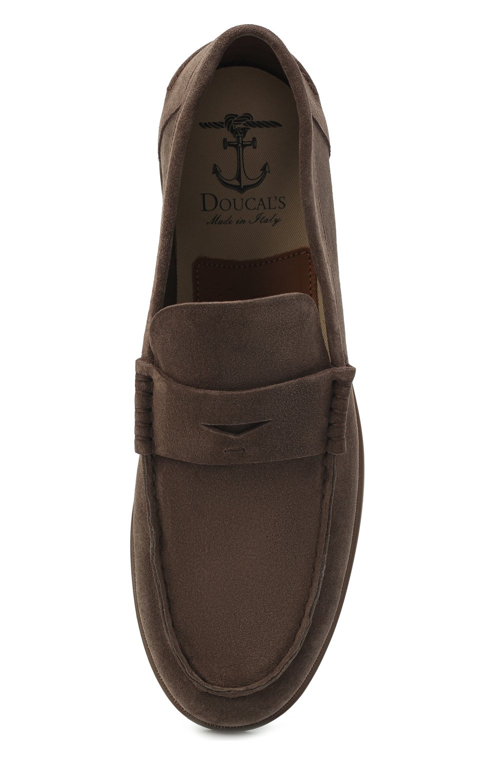 Замшевые пенни-лоферы DOUCAL'S, арт. DU3010SAILUF106DM06, фото 6