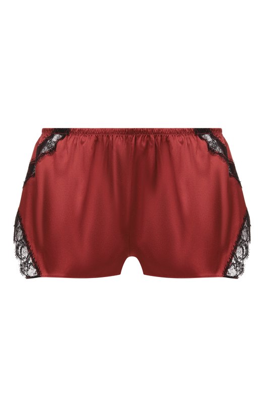 Шелковые шорты Kiki De Montparnasse C002SH022 Бордовый C002SH022