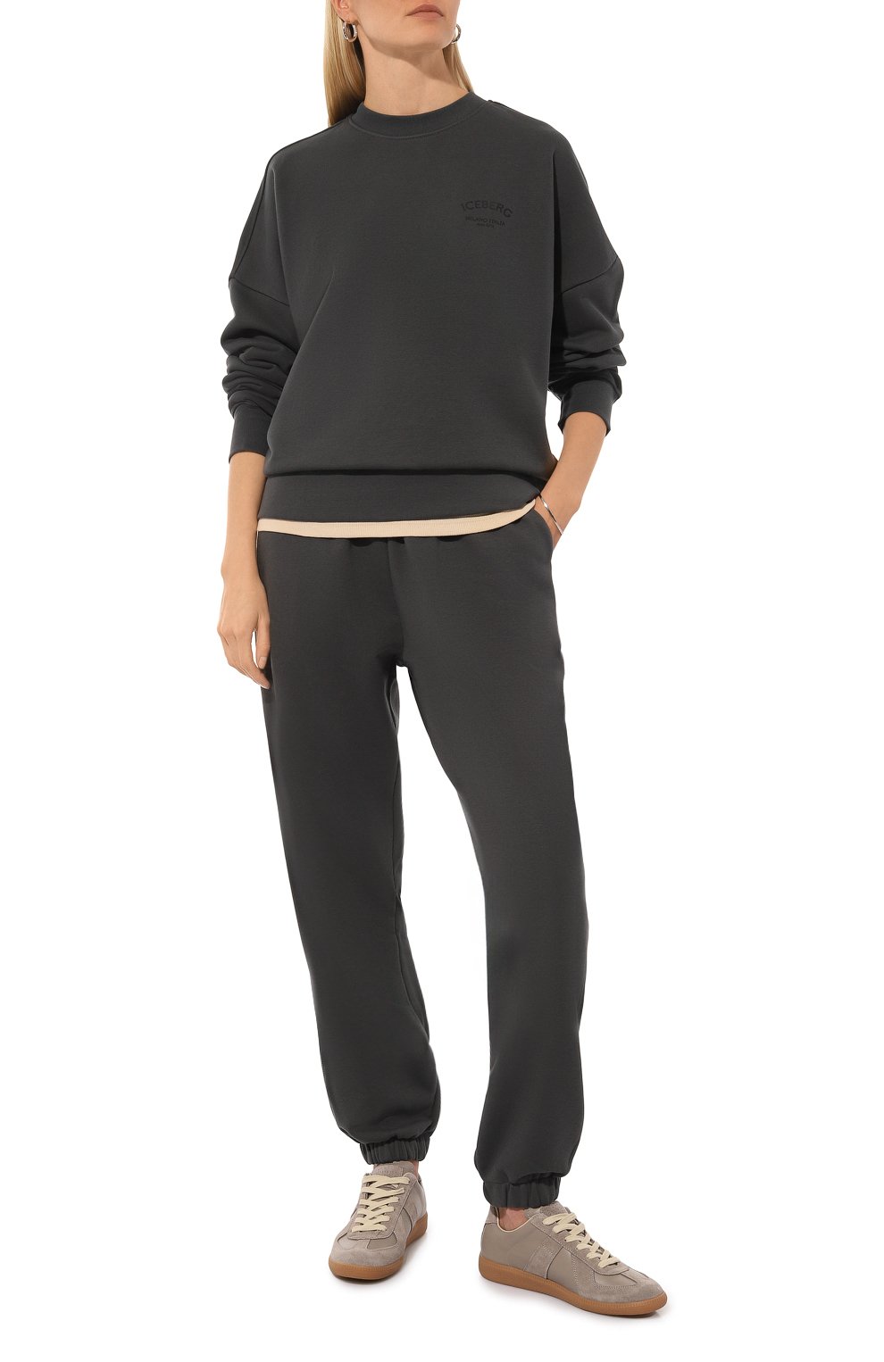 Хлопковый свитшот ICEBERG, арт. E041/6317, фото 2