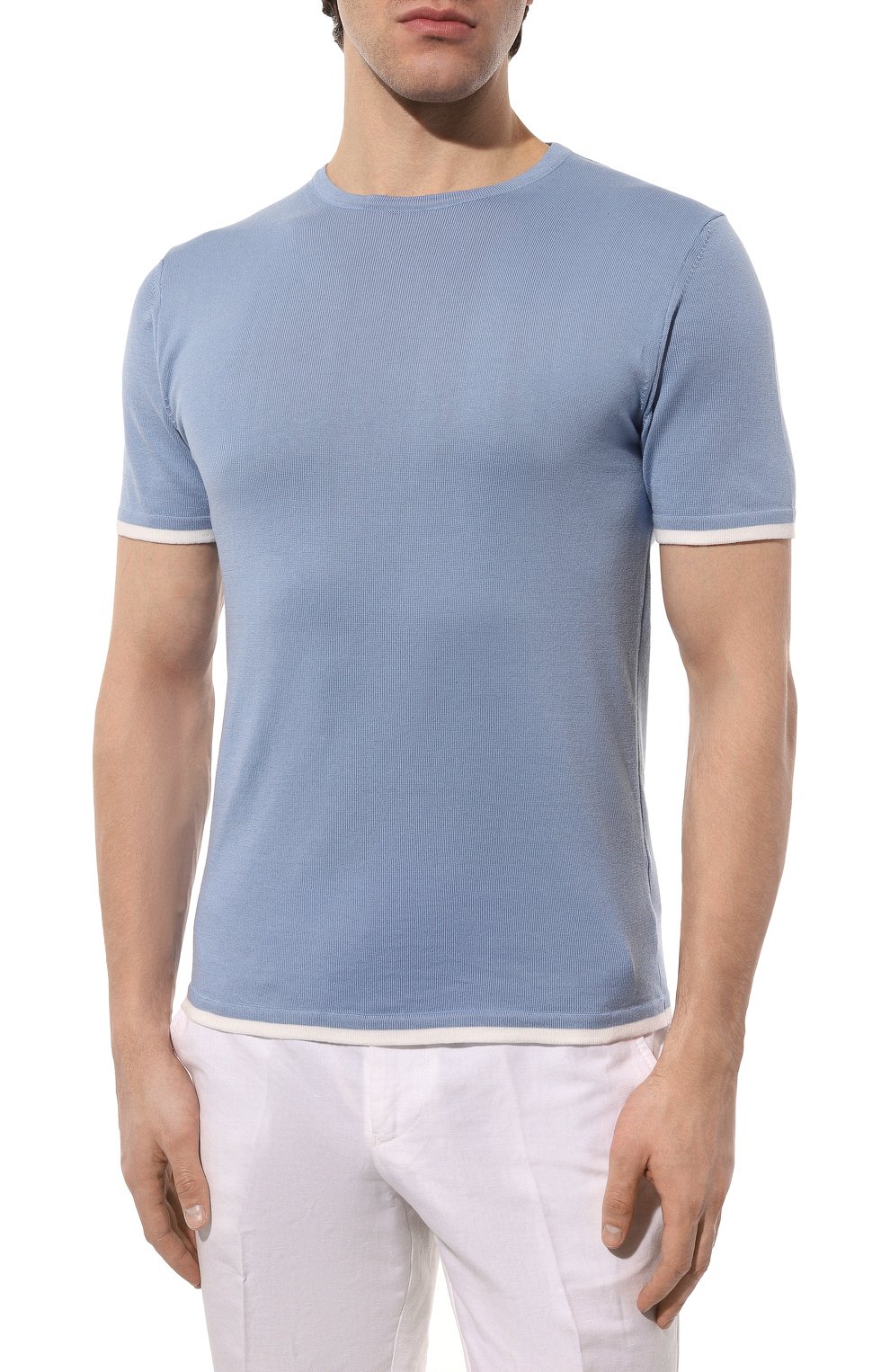 Хлопковый джемпер DANIELE FIESOLI, арт. DF0326R, фото 3