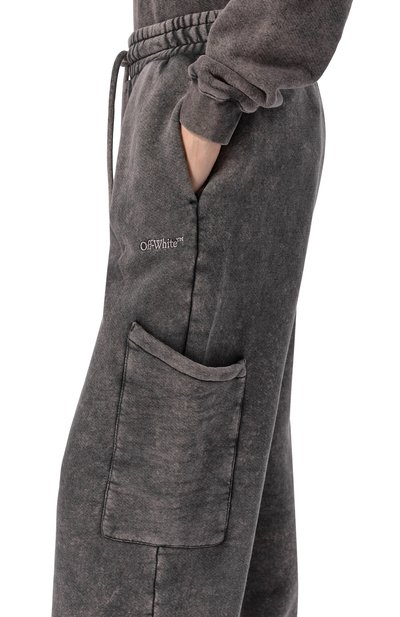 Хлопковые брюки-карго OFF-WHITE, арт. 0WCH025F25FLE002, фото 5