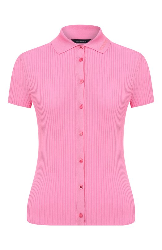 Кардиган из вискозы и хлопка Balenciaga 857233/T5237 Розовый 857233/T5237