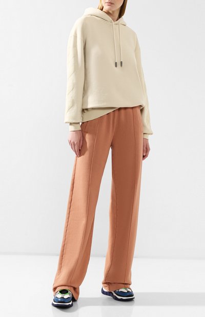 Хлопковое худи OFF-WHITE бежевого цвета по цене 39950 руб., арт. 0WBB032E19F300964747, фото 2 Хлопковое худи OFF-WHITE, арт. 0WBB032E19F300964747, фото 2