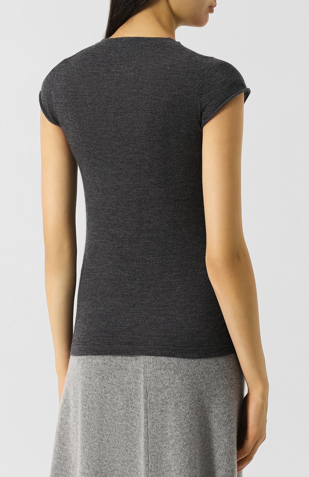 Кашемировая футболка с круглым вырезом LE KASHA, арт. HAITI00, фото 4