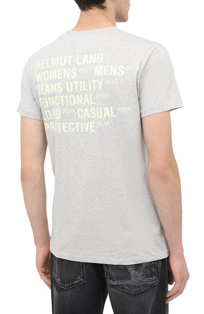Хлопковая футболка HELMUT LANG, арт. K04DM516, фото 4