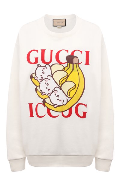Хлопковый свитшот GUCCI, арт. 617964/XJDGM, фото 1