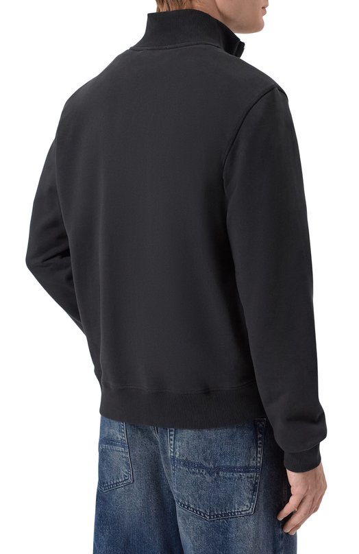 Хлопковая толстовка Diesel A21873/0BKBW Чёрный  A21873/0BKBW Фото 4