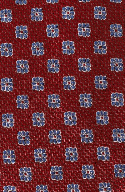 Шелковый галстук CANALI красного цвета по цене 17600 руб., арт. 18/HJ03717, фото 4 Шелковый галстук CANALI, арт. 18/HJ03717, фото 4